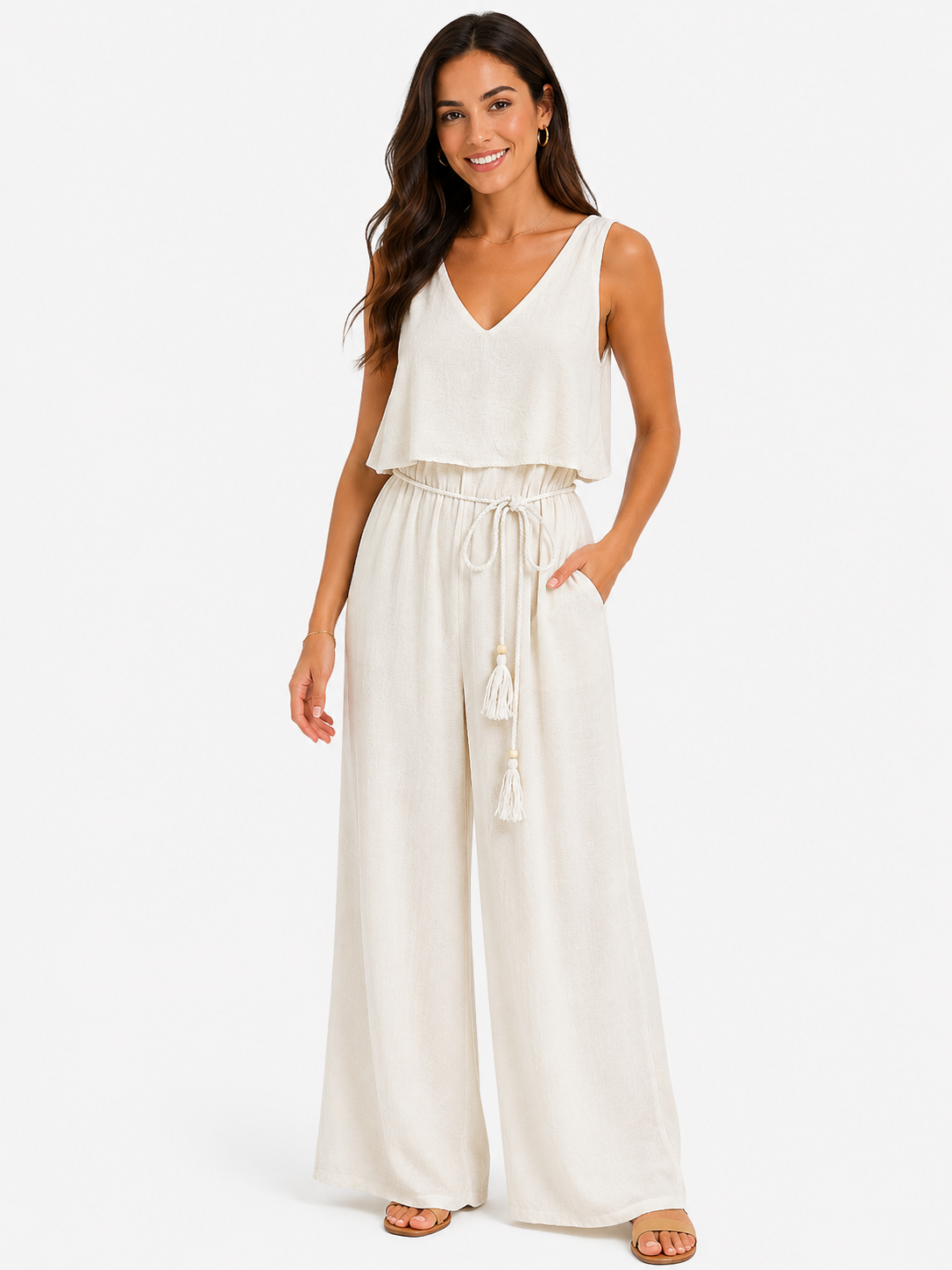 Sleeveless Jumpsuit-DD7960