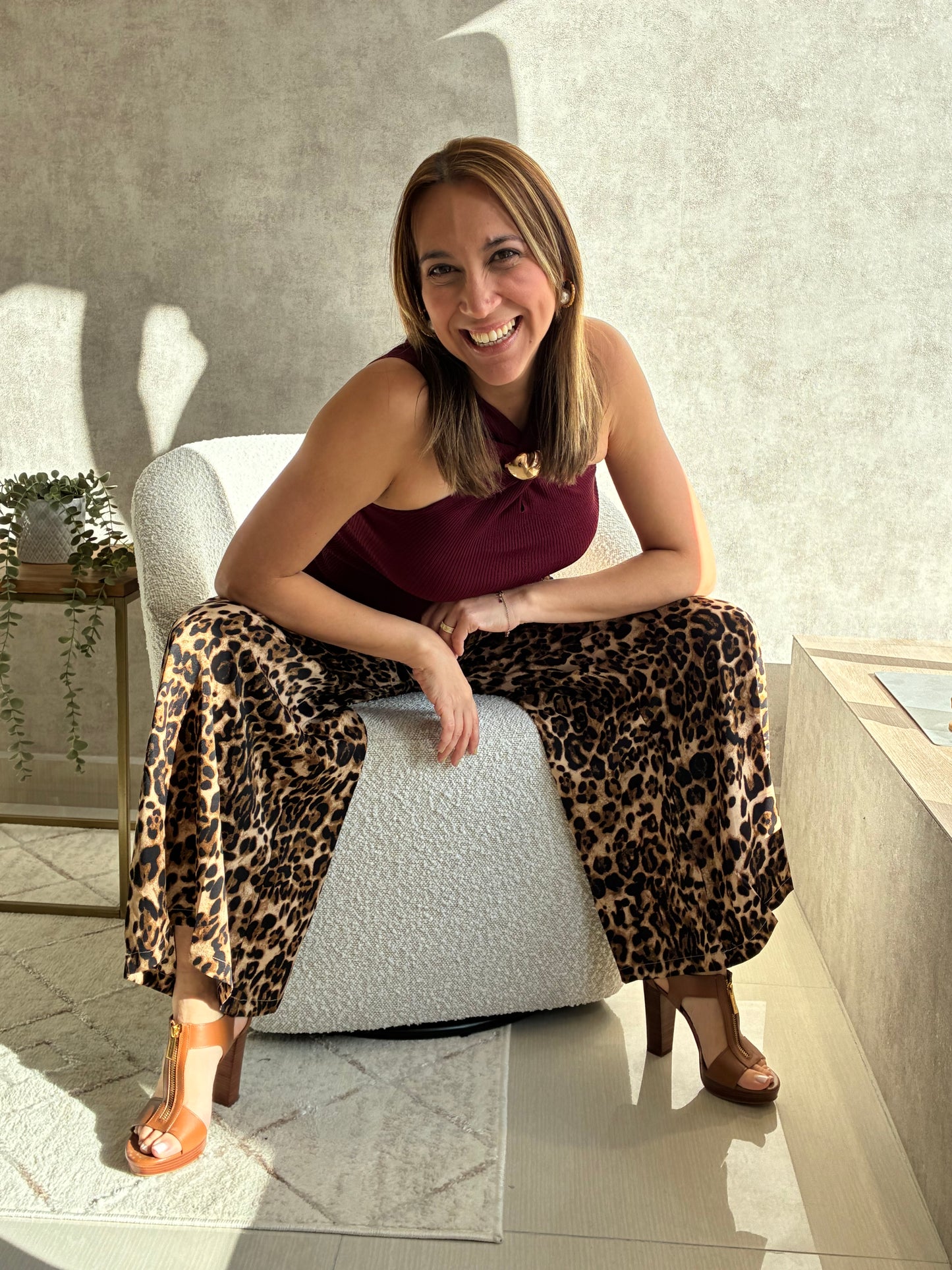 Leopard Print Palazzo