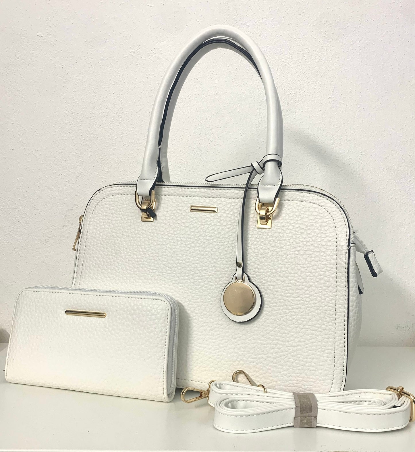Cartera de 3 divisiones con wallet