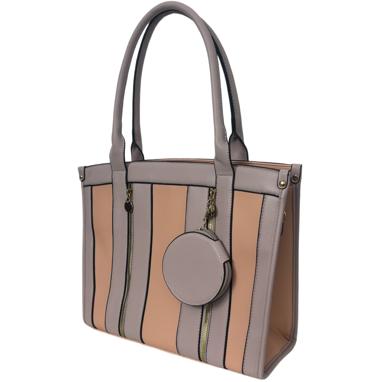 Striped Handbag