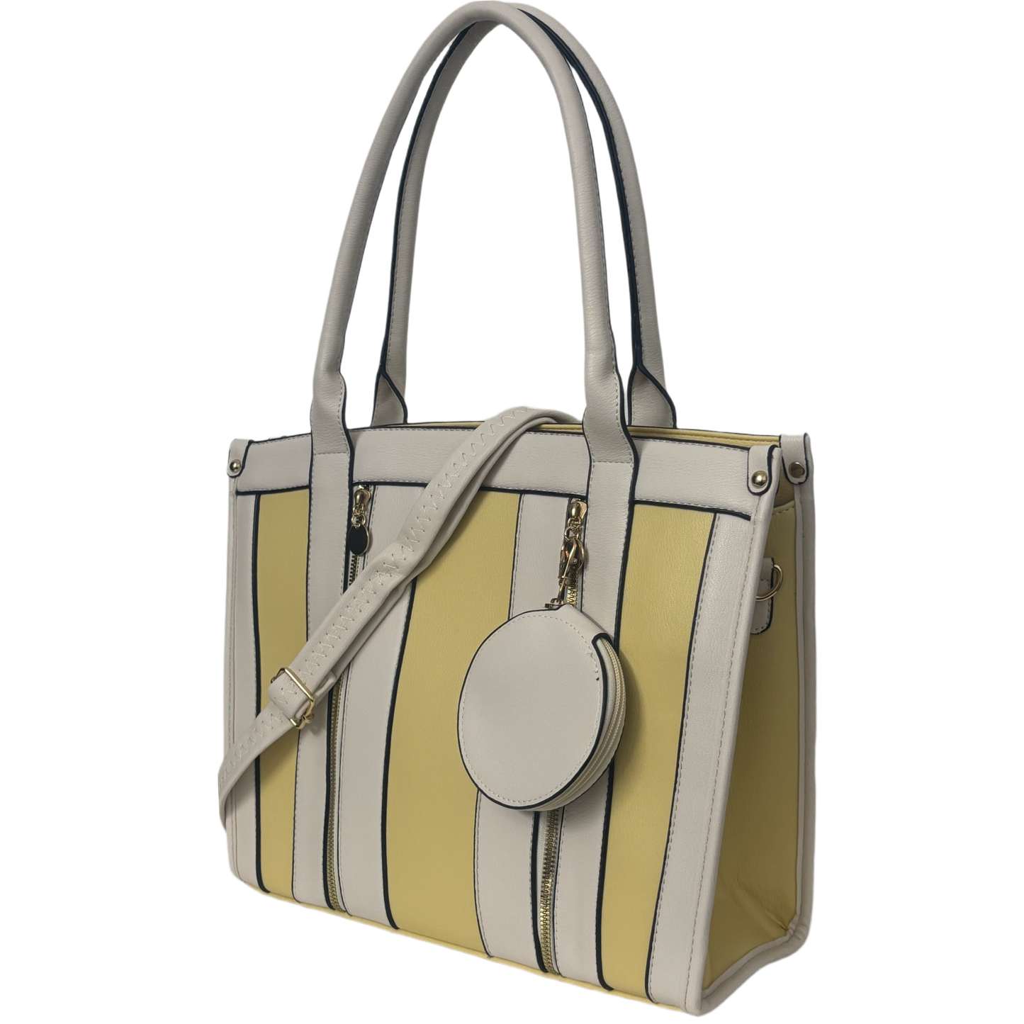Striped Handbag