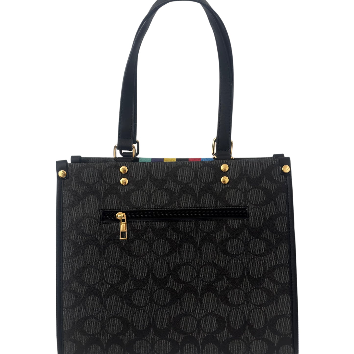 Multi Stripes Bag and Wallet