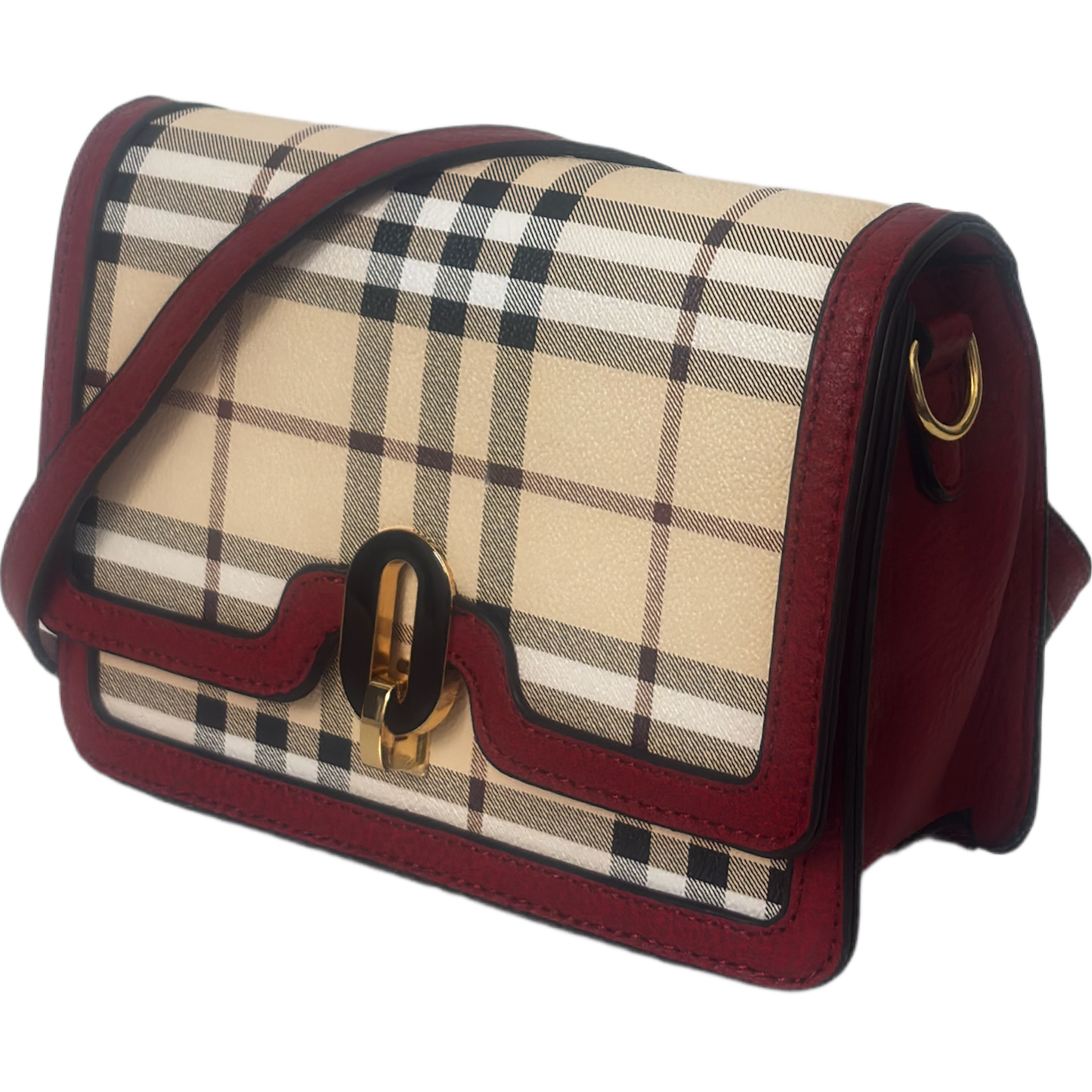 Plaid Crossbody