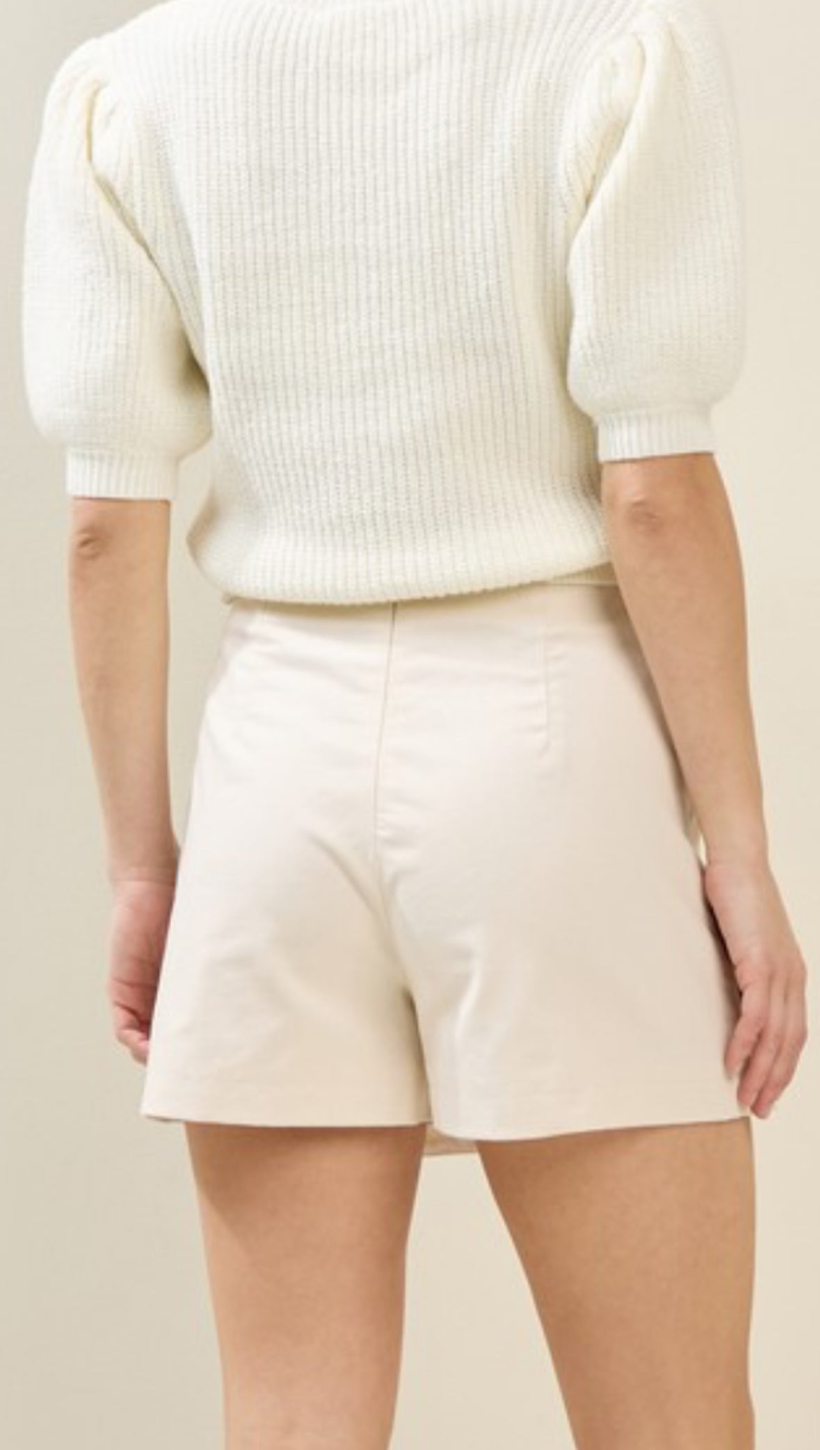 Scalloped Mini Skort