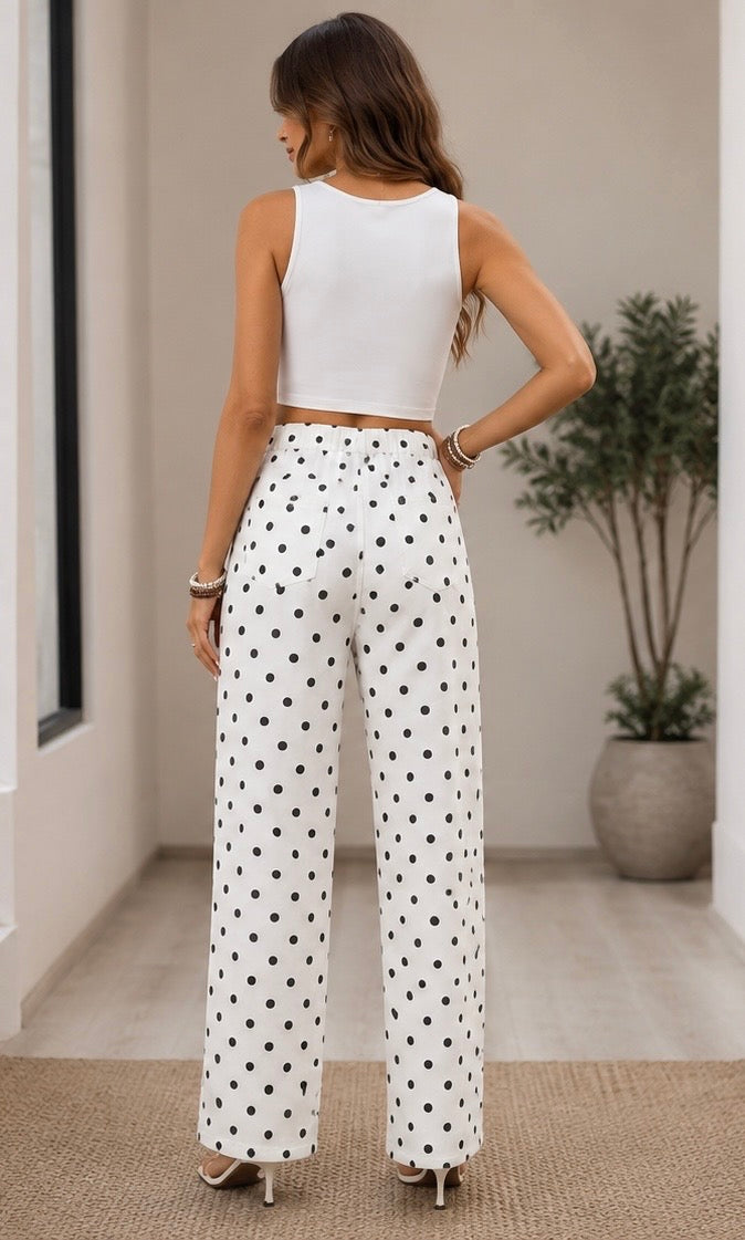 Polka Dots Pants-NH3065