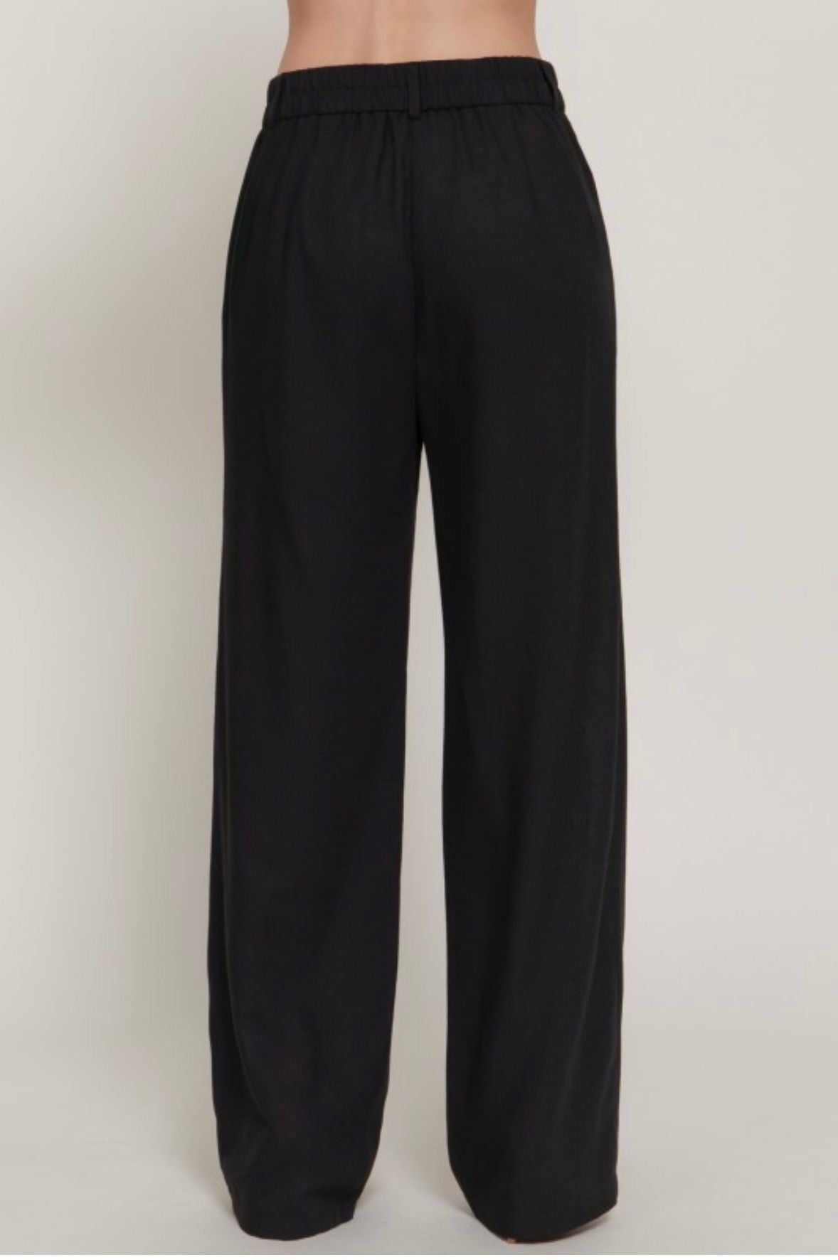Linen Black Pant