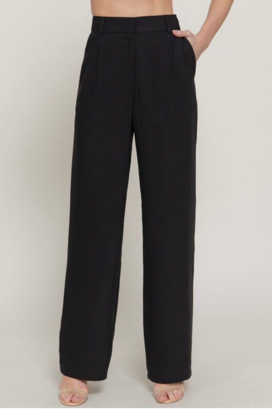 Linen Black Pant
