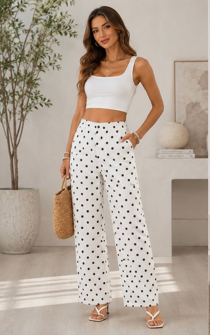 Polka Dots Pants-NH3065