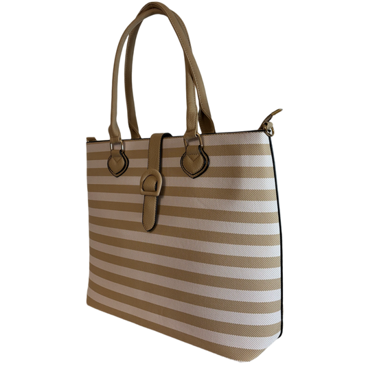 Stripe Handbag