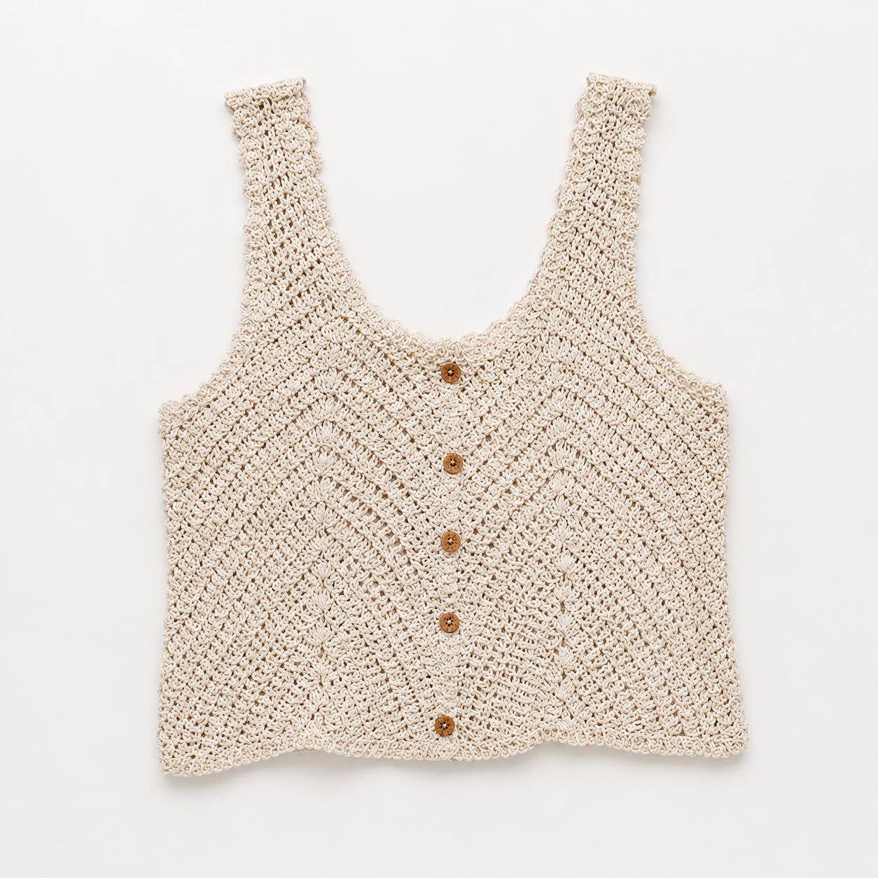 Crochet Tank Top-NH4462