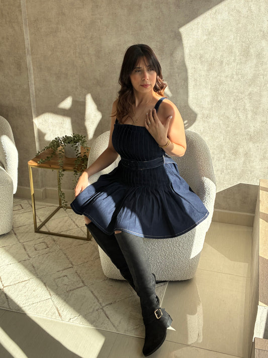 Denim Mini Dress